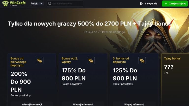 wincraft casino no deposit bonus codes